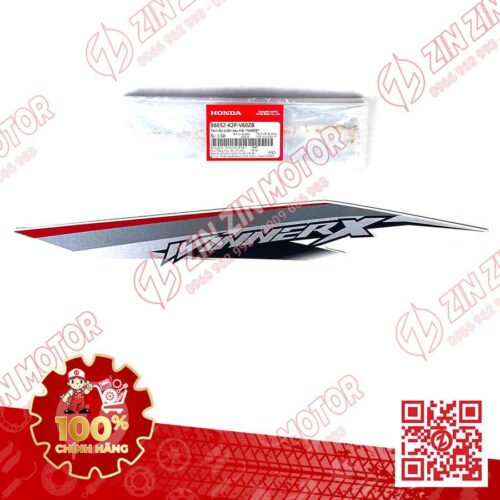 Tem Bụng Sau Winner X V3 2022+ Trái Trắng Đen 2022 Phiên Bản Tiêu Chuẩn