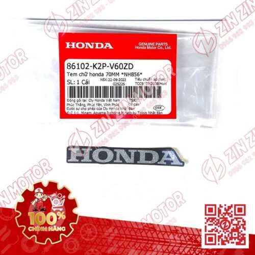 Tem Honda Mu Rùa Winner X V3 2022+, WINNER X V4 2024 70mm NHB56