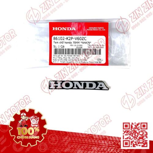 Tem Honda Mu Rùa Winner X V3 2022+, WINNER X V4 2024 70mm NHA76