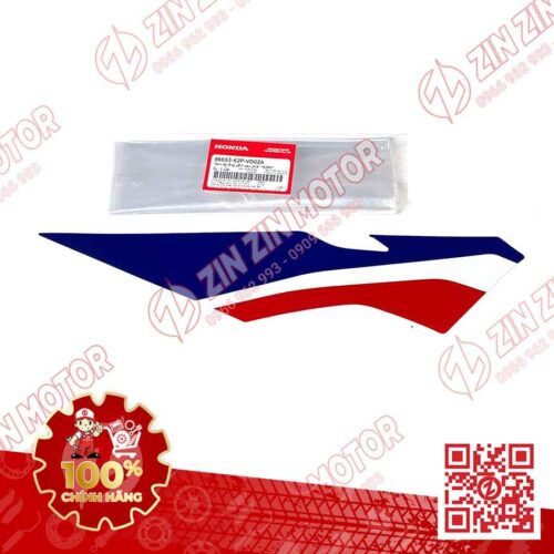 Tem Lườn Giữa Winner X V3 2022+ Phải Miếng Lớn Đỏ Trắng Đen HRC 2023 Phiên Bản Thể Thao
