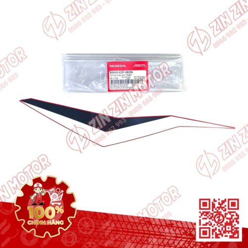 Tem Mặt Nạ Trước Winner X V3 2022+ Phải Đỏ Đen HRC 2022 Phiên Bản Thể Thao