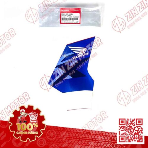 Tem Cánh Yếm Trước Winner X V3 2022+ Phải Miếng Lớn Đỏ Đen HRC 2022 Phiên Bản Thể Thao
