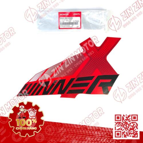 Tem Cánh Yếm Winner X V2 2019+ Phải Miếng Lớn Đỏ Bạc Đen 2019 Phiên Bản Thể Thao