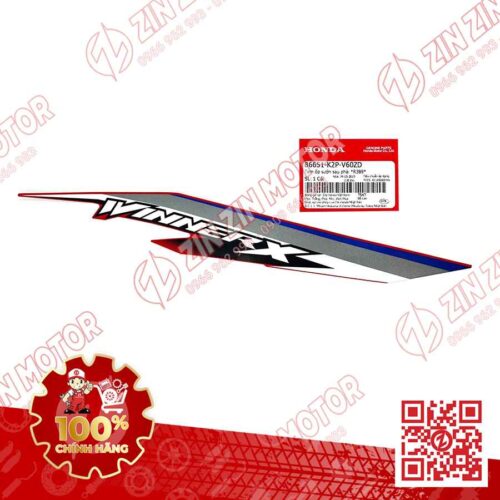 Tem Bụng Sau Winner X V3 2022+ Phải Đỏ Đen 2022 Phiên Bản Tiêu Chuẩn