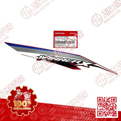 Tem Bụng Sau Winner X V3 2022+ Trái Đỏ Đen 2022 Phiên Bản Tiêu Chuẩn