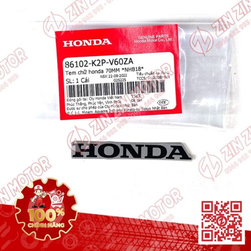 Tem Honda Mu Rùa Winner X V3 2022+, Winner X V4 2024 70mm NHB18