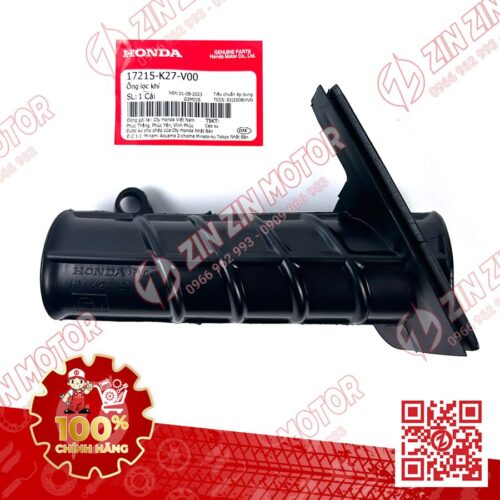 Co Pô E Ngắn, Co Gió Nhỏ AB 2020 2021, AirBlade 150, SH Mode 2014+ 17215K27V00 Chính Hãng Honda