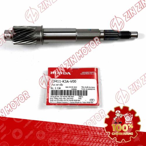 Trục Sơ Cấp 17T, Cốt Láp AB 125 2022 2023+ (AirBlade) 23411K3AV00 Chính Hãng Honda