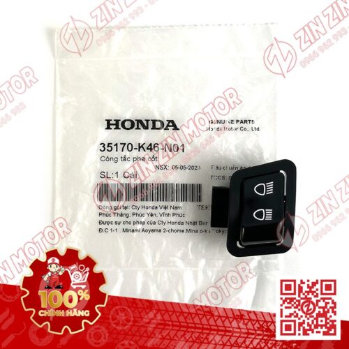 Nút Công Tắc Pha Cos Winner V1, RS150 V1 V2, Future 125 Fi Led, Wave 125i Led 35170K46N01 Chính Hãng Honda