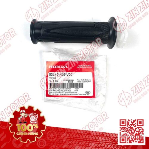 Bao Tay AB 2016 - 2023+, Tay Nắm Ống Ga AirBlade 160 2022 2023+, Air Blade 150 2020 2021, AB 125 2016 - 2023+ 53140K66V00 Chính Hãng Honda