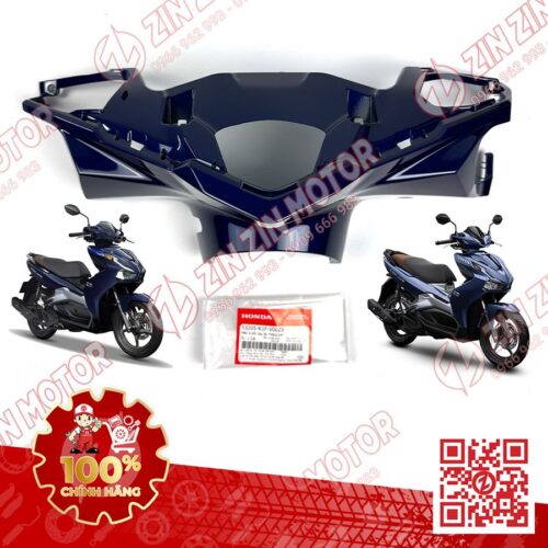 Bợ Cổ Trước, Nắp Trước Tay Lái AB 2020 2021, AirBlade 150, 125 Xanh Đậm PB421M 53205K1FV00ZB Chính Hãng Honda