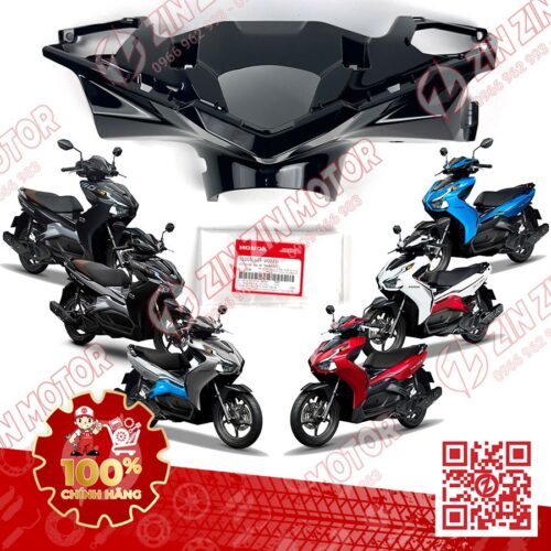 Bợ Cổ Trước, Nắp Trước Tay Lái AB 2020 2021, AirBlade 150, 125 Đen NHB25M 53205K1FV00ZD Chính Hãng Honda