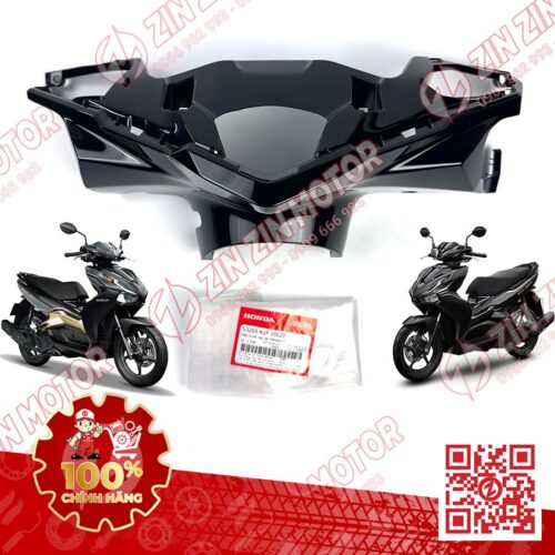Bợ Cổ Trước, Nắp Trước Tay Lái AB 2020 2021, AirBlade 125 Đen Bóng NHA69P 53205K1FV00ZF Chính Hãng Honda