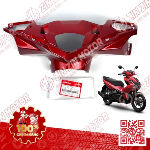 Bợ Cổ Trước, Nắp Trước Tay Lái AB 2020 2021, AirBlade 125 Đỏ R340C 53205K1FV00ZG Chính Hãng Honda