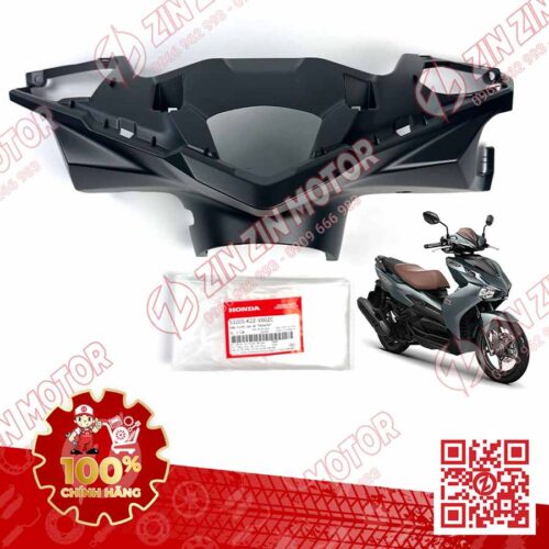 Bợ Cổ Trước, Nắp Trước Tay Lái AB Air Blade 2022+, AirBlade 160 Đen Nhám NHA76M 53205K2ZV00ZC Chính Hãng Honda