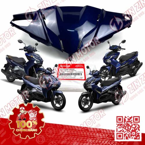 Trang Trí Nắp Tay Lái, Ốp Đầu AB 2020+, AirBlade 150, Air Blade 125 Xanh Đậm PB421M 53207K1FV00ZC Chính Hãng Honda