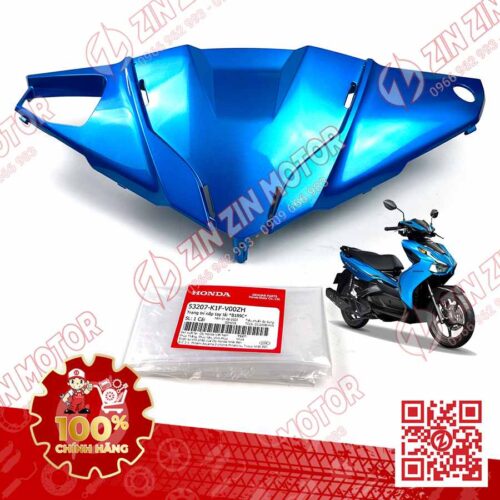 Trang Trí Nắp Tay Lái, Ốp Đầu AB Air Balde 2020+, AirBlade 125 Xanh B189C 53207K1FV00ZH Chính Hãng Honda