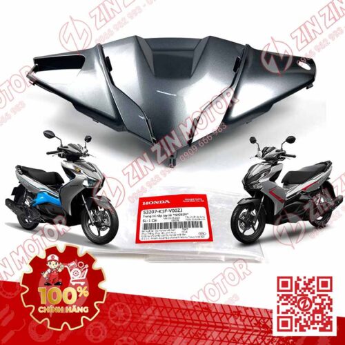 Trang Trí Nắp Tay Lái, Ốp Đầu AB Air Balde 2020+, AirBlade 125 Bạc NH262M 53207K1FV00ZJ Chính Hãng Honda