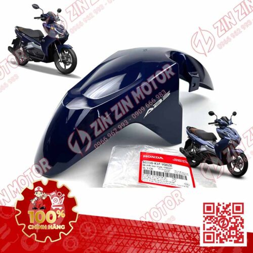 Chắn Bùn Dè Trước AB 2020 2021, AirBlade 150 2020 2021 Xanh Đậm 61110K1FV00ZE Chính Hãng Honda