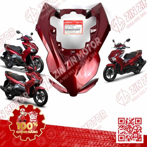 Ốp Đèn Pha, Mặt Nạ Trước Lớn AB 2020 - 2023+, AirBlade 160, Air Blade 150 Đỏ R368C 64302K1FV00ZA Chính Hãng Honda