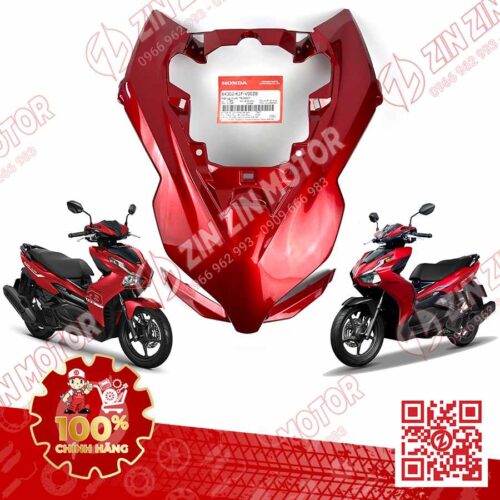 Ốp Đèn Pha, Mặt Nạ Trước Lớn AB Air Blade 2020+, AirBlade 125 Đỏ R340C 64302K1FV00ZB Chính Hãng Honda