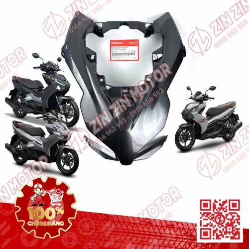 Ốp Đèn Pha, Mặt Nạ Trước Lớn AB Air Blade 2020+, AirBlade 125 Xám NHC04M 64302K1FV00ZF Chính Hãng Honda