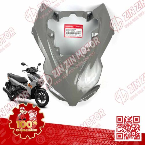 Ốp Đèn Pha, Mặt Nạ Trước Lớn AB Air Blade 2020+, AirBlade 125 Xám Xi Măng (Xám Chuột) NHC60P 64302K1FV00ZM Chính Hãng Honda