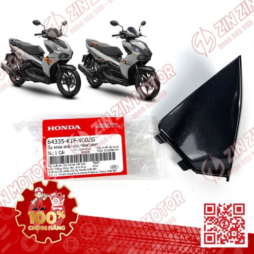 Ốp Nắp Khẩn Cấp AB Air Blade 2020+, AirBlade 125 Xám NHC04M 64335K1FV00ZG Chính Hãng Honda