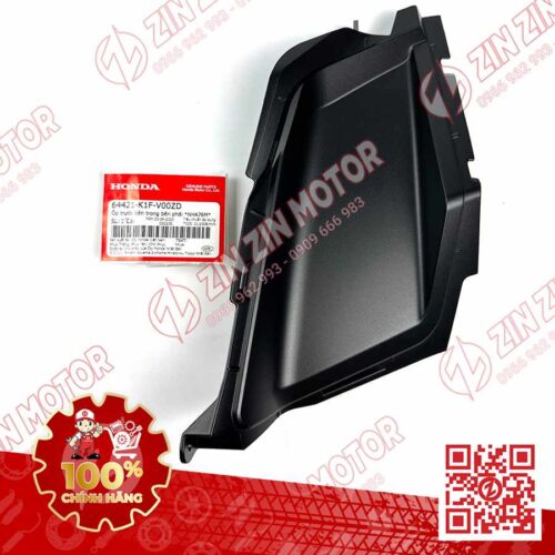 Ốp Gác Chân Trẻ Em AB 2020 - 2023+, AirBlade 160, Air Blade 150 Phải Đen Nhám NHA76M 64421K1FV00ZD Chính Hãng Honda