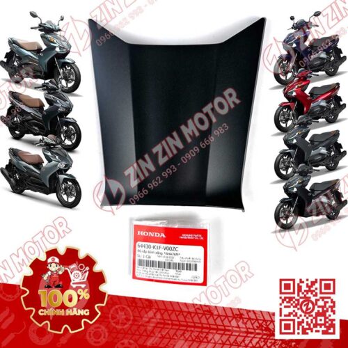 Bộ Ốp Nắp Bình Xăng AB 2020 - 2023+, AirBlade 160, Air Blade 150 Đen Nhám NHA76M 64430K1FV00ZC Chính Hãng Honda