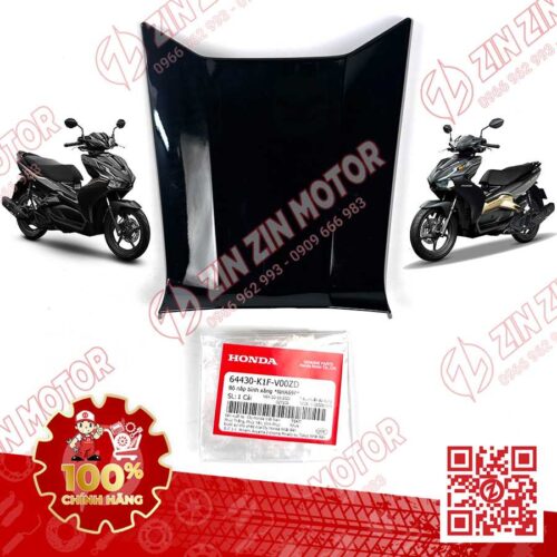 Bộ Ốp Nắp Bình Xăng AB Air Blade 2020+, AirBlade 125 Đen Ngọc Trai NHA69P 64430K1FV00ZD Chính Hãng Honda