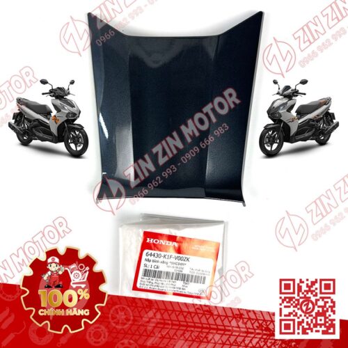 Bộ Ốp Nắp Bình Xăng AB Air Blade 2020+, AirBlade 125 Xám Chuột NHC60P 64430K1FV00ZK Chính Hãng Honda