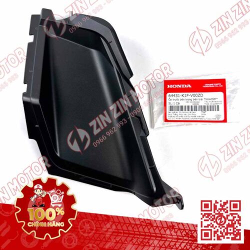 Ốp Gác Chân Trẻ Em AB 2020 - 2023+, AirBlade 160, Air Blade 150 Trái Đen Nhám NHA76M 64431K1FV00ZD Chính Hãng Honda
