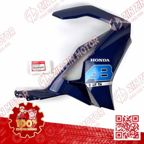 Bộ Ốp Trước Phải, Cánh Yếm AB 2022+, Air Blade 125 2022 Xanh Đậm 64500K3AV00ZD Chính Hãng Honda