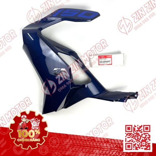 Bộ Ốp Trước Trái, Cánh Yếm AB 2020 2021, Air Blade 150 Xanh Đậm 2020 64600K1FV00ZD Chính Hãng Honda