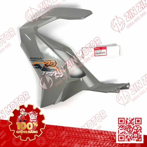 Bộ Ốp Trước Trái, Cánh Yếm AB 2020 2021, Air Blade 150 Xám Xi Măng (Xám Chuột) 2022 64600K1FV70ZB Chính Hãng Honda