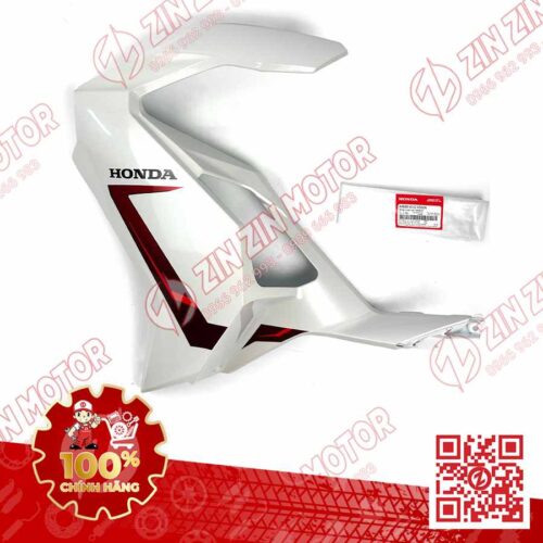 Bộ Ốp Trước Trái, Cánh Yếm AB 2020 2021, Air Blade 125 Trắng 2021 64600K1GV30ZA Chính Hãng Honda
