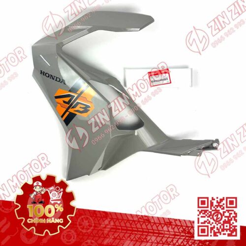 Bộ Ốp Trước Trái, Cánh Yếm AB 2020 2021, Air Blade 125 Xám Xi măng (Xám Chuột) 64600K1GV90ZA Chính Hãng Honda