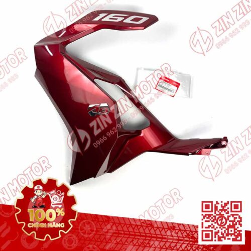 Bộ Ốp Trước Trái, Cánh Yếm AB 2022+, Air Blade 160 2022 Đỏ 64600K2ZV00ZC Chính Hãng Honda