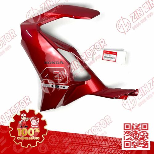 Bộ Ốp Trước Trái, Cánh Yếm AB 2022+, Air Blade 125 2022 Đỏ 64600K3AV00ZC Chính Hãng Honda
