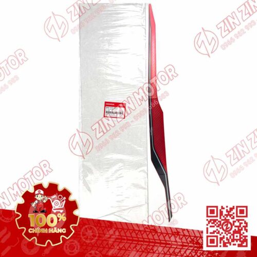 Tem Bụng Sau Phải, Tem Ốp Sườn AB 2020 2021, AirBlade 125 Đỏ Đen Xám 86831K1GV00ZC Chính Hãng Honda
