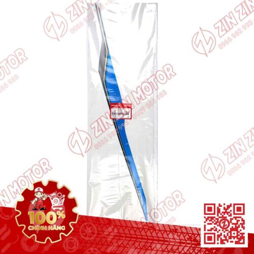 Tem Bụng Sau Trái, Tem Ốp Sườn AB 2020 2021, AirBlade 125 Xanh Đen Xám 86832K1GV00ZD Chính Hãng Honda