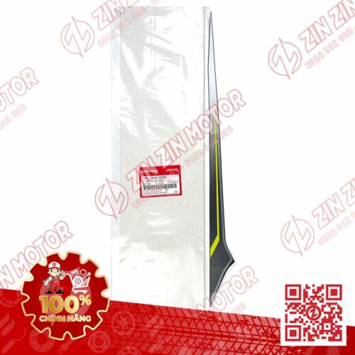 Tem Bụng Sau Trái, Tem Ốp Sườn AB 2020 2021, AirBlade 125 Xanh Đen 2021 86832K1GV30ZD Chính Hãng Honda