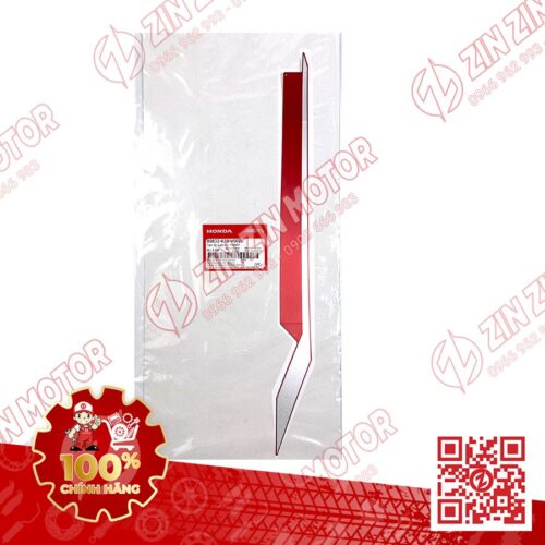 Tem Ốp Sườn Trái AB Air Blade 125 2022 Đỏ Đen TYPE2 86832K3AV00ZC Chính Hãng Honda