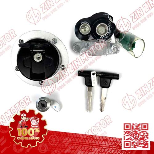 Bộ Ổ Khóa GSX S150 37101-23821-000 Chính Hãng Suzuki