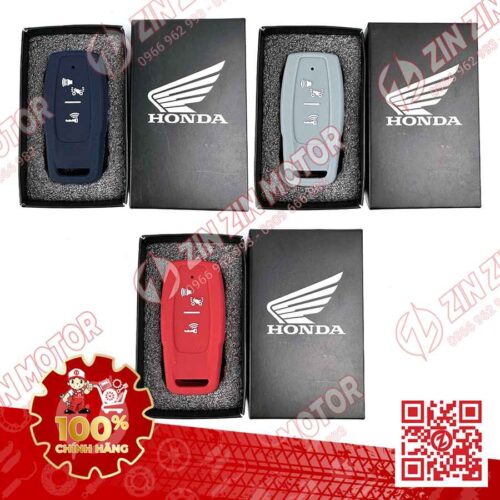 Bao Khóa Remote Vỏ Cao Su 2 Nút, Bọc Chìa Khóa Smartkey Honda Air Blade 2023, AB 2022, Vario 160, Lead 2022, Vision 2021, Winner X V3