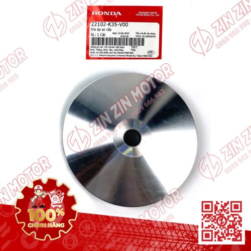 Má Puly Nồi Trước, Cánh Quạt Gió AB 125 (Air Blade 2016 - 2021), Lead 2017+, PCX 150 2015 22102K35V00 Chính Hãng Honda