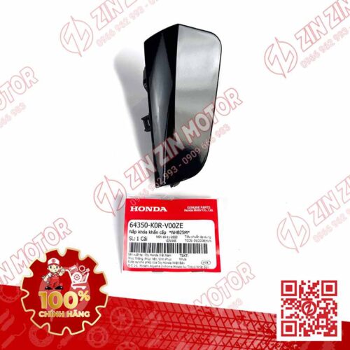 Nắp Khóa Khẩn Cấp SH 2020 - 2024+, SH160i 2023 2024+, SH 150i 2020 2021 2022, SH 125i 2020 - 2024+ Đen NHB23M 64350K0RV00ZE Chính Hãng Honda