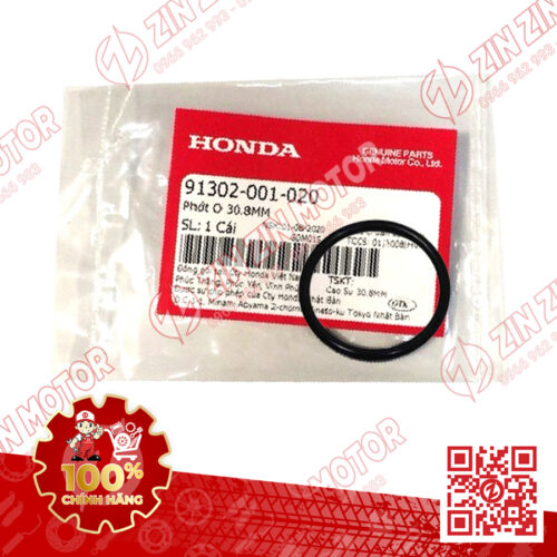 Phớt O-Ring Chắn Dầu AB 150 2020 2021, Air Blade 2016 - 2021, Lead 2017 - 2023+, SH 2017+, SH Mode 2014+, Vision 2014+, Vario 150, Vario 125 91302001020 Chính Hãng Honda