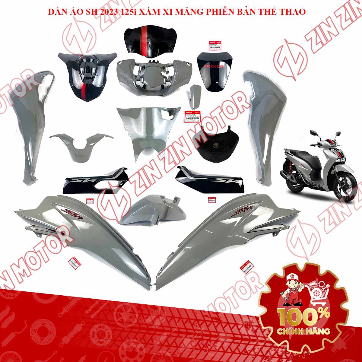 DA-SH23-125i-TT-XĐ23 Dàn Áo SH 125i, SH125i 2023 Xám Xi Măng Phiên Bản Thê Thao 3-compressed
